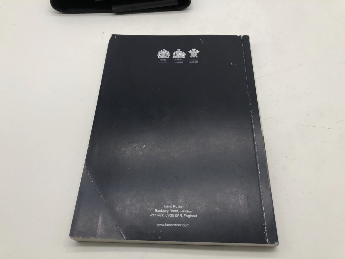 2013 Land Rover LR4 Owners Manual Set with Case OEM R01B20016