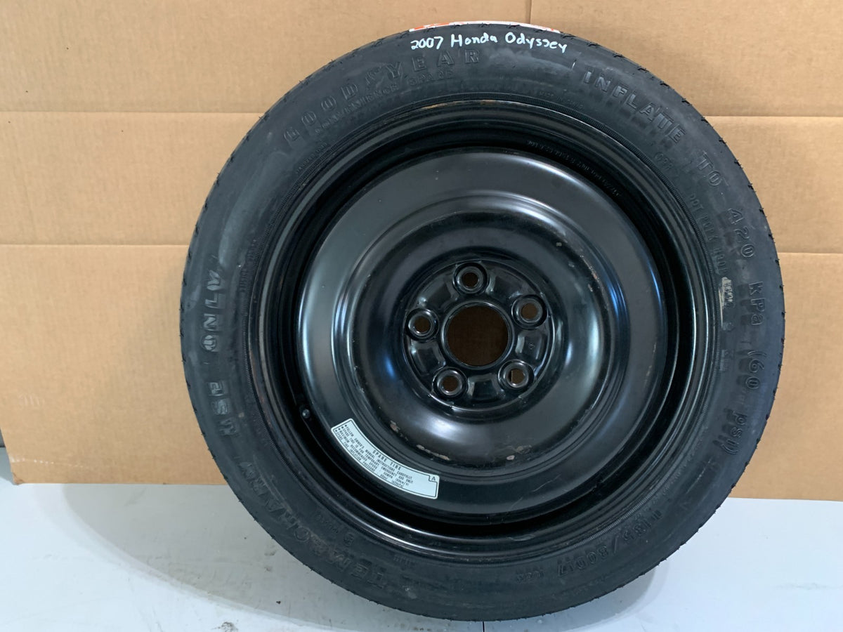 2005-2010 Honda Odyssey 17" Spare Tire T135/80D17 OEM Wheel Compact Donut OEM