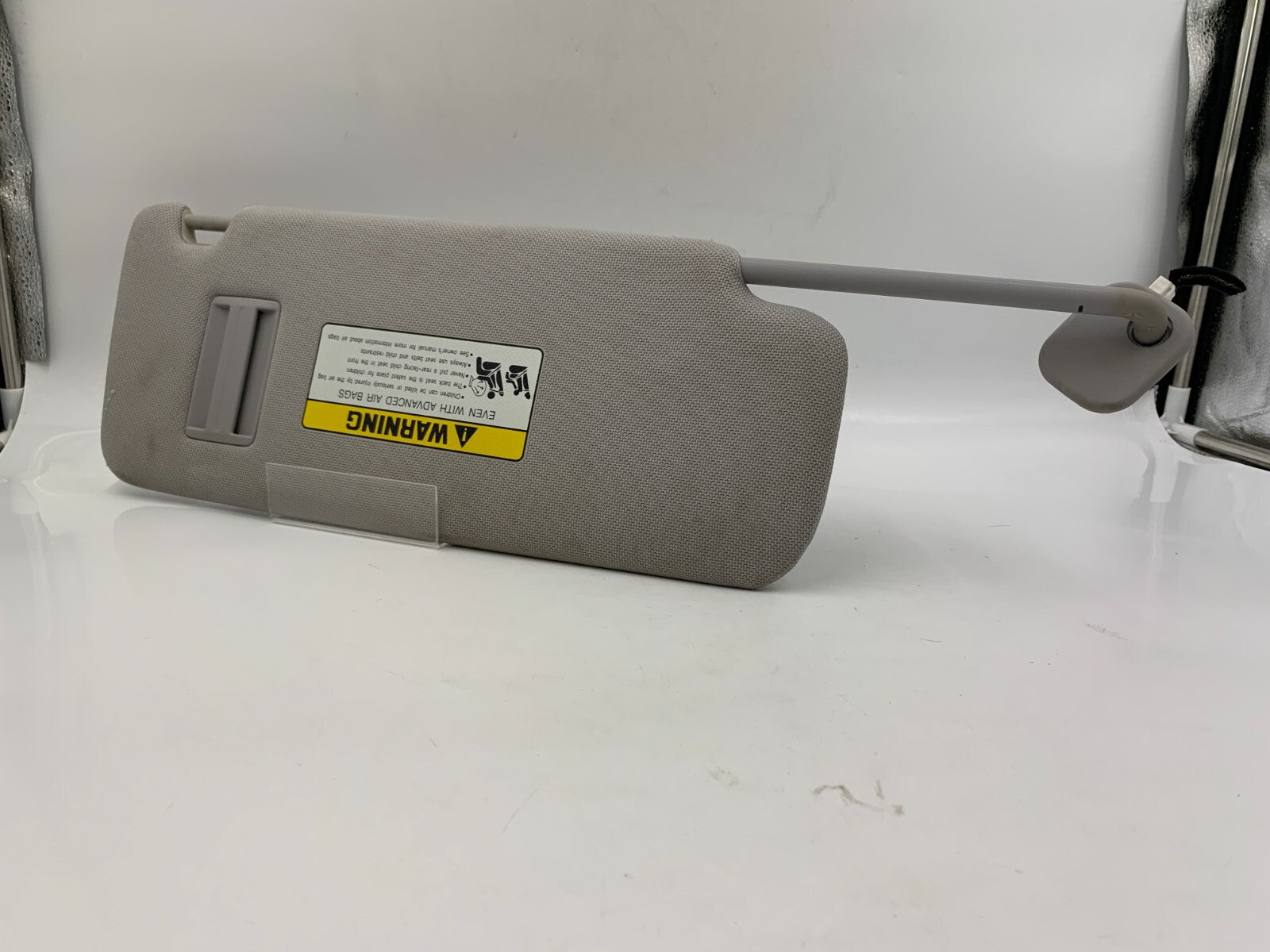 2015-2019 Hyundai Sonata Driver Sun Visor Gray Illumination OEM B02B16072
