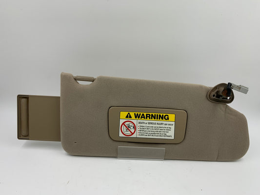 2001-2003 Acura CL Passenger Sun Visor Gray Illuminated OEM E02B66004