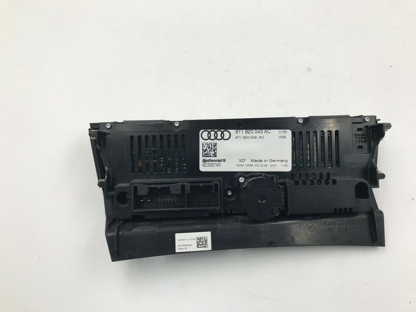 2008-2009 Audi A5 AC Heater Climate Control Unit OEM E01B40013