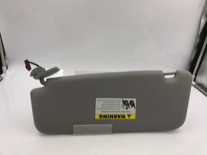 2006-2009 BMW 530i 550i Passenger Sun Visor Gray OEM D04B27020