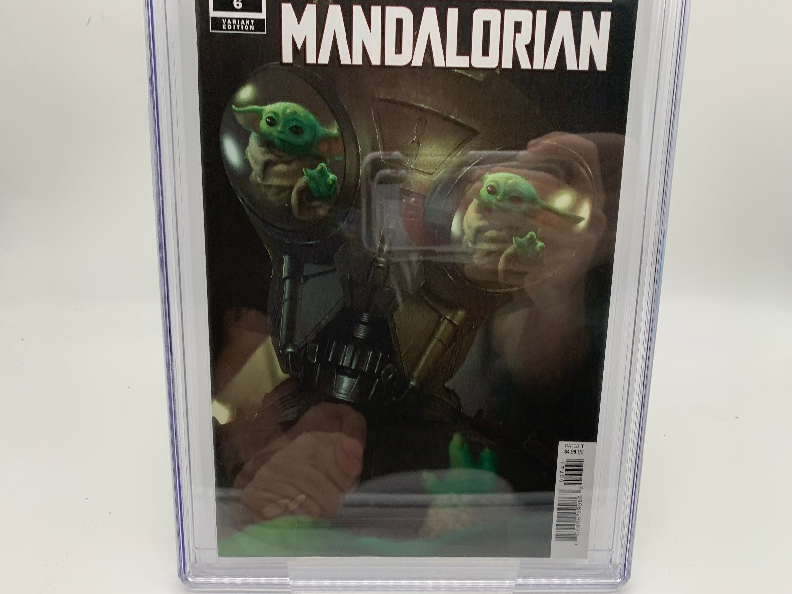 Star Wars The Mandalorian #6 CGC 9.8 Rahzzah 1:50 1st appearance of Burg