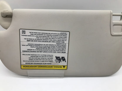 2013-2019 Ford Escape Passenger Sun Visor Gray OEM C02B39036