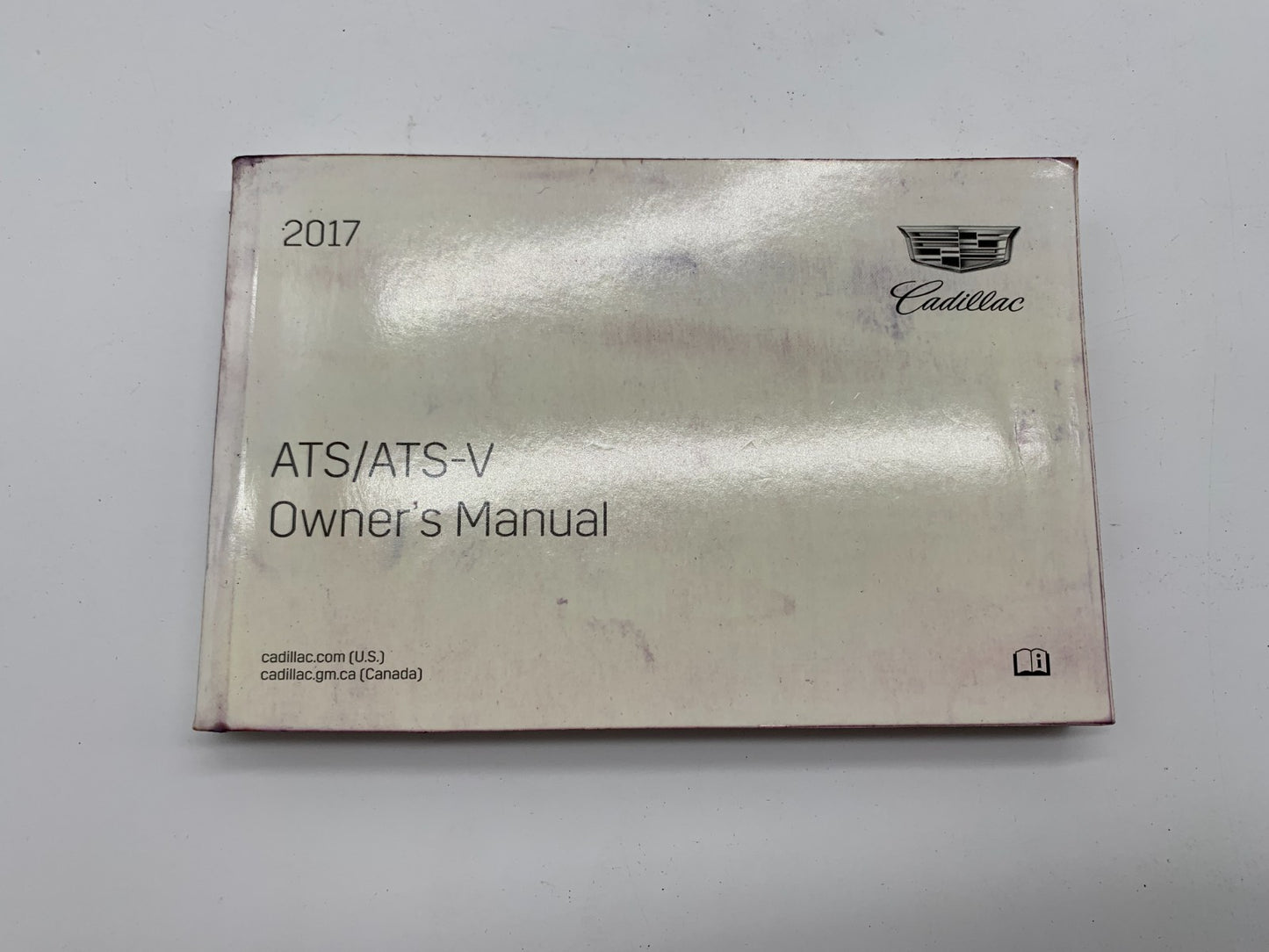 2017 Cadillac ATS Owners Manual Set with Case OEM C03B44004