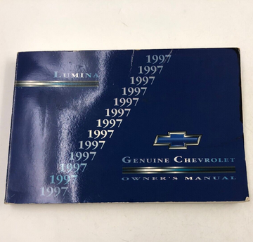 1997 Chevrolet Lumina Owners Manual Handbook OEM J03B40005