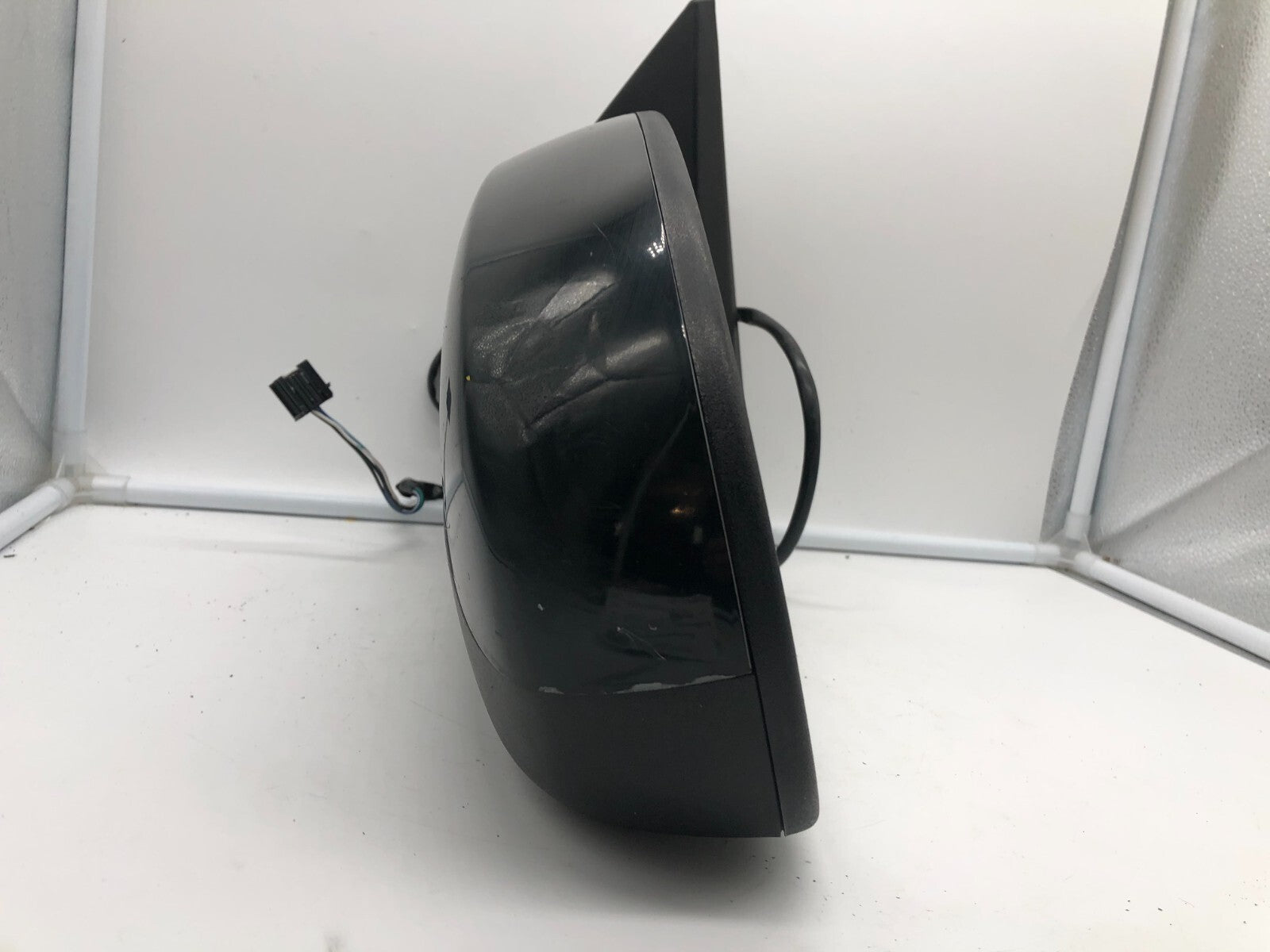 2007-2014 Chevrolet Tahoe Driver Side View Power Door Mirror Black OEM A02B22045