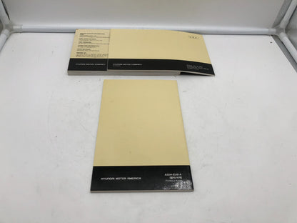 2006 Hyundai Sonata Owners Manual Set OEM A01B38009