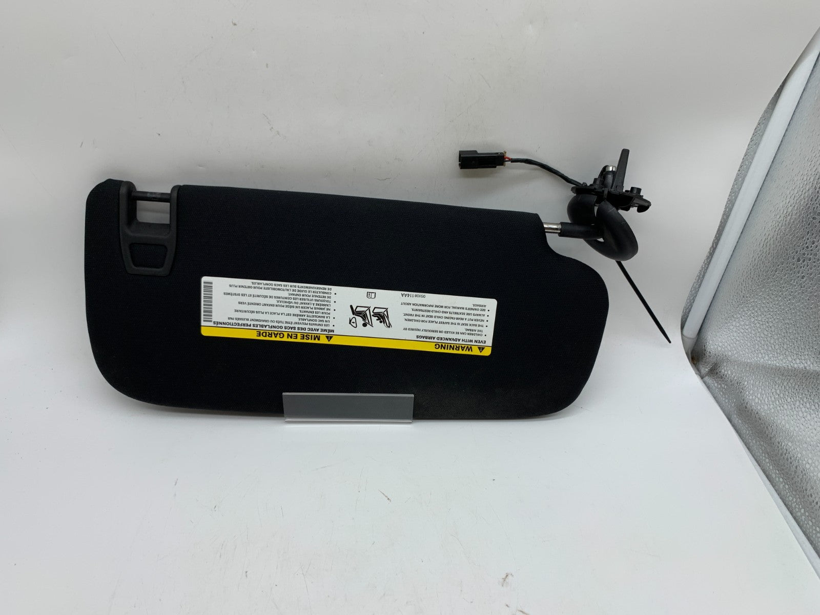2014-2022 Jeep Grand Cherokee Driver Sun Visor Black Illuminated B01B32002