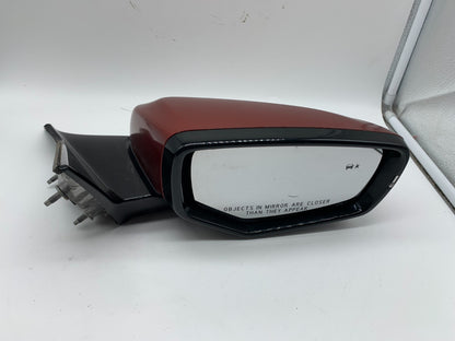 2015-2019 Cadillac CTS Passenger Side View Power Door Mirror Red OEM A01B18004