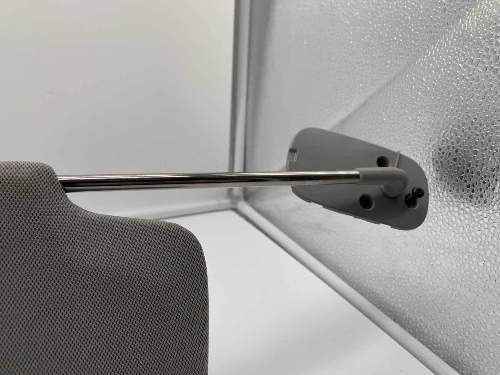 2014-2019 GMC Sierra 1500 Driver Sun Visor without Illumination Gray OEM