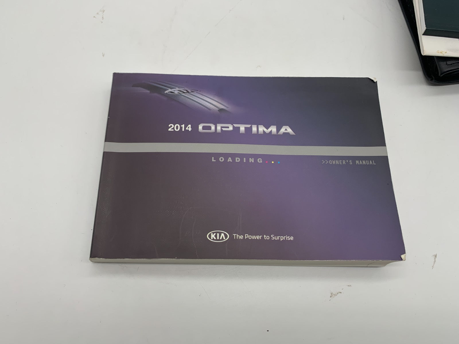 2014 Kia Optima Owners Manual Set with Case OEM B02B36049