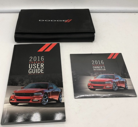 2016 Dodge Charger Owners Manual Set with Case OEM D02B24002