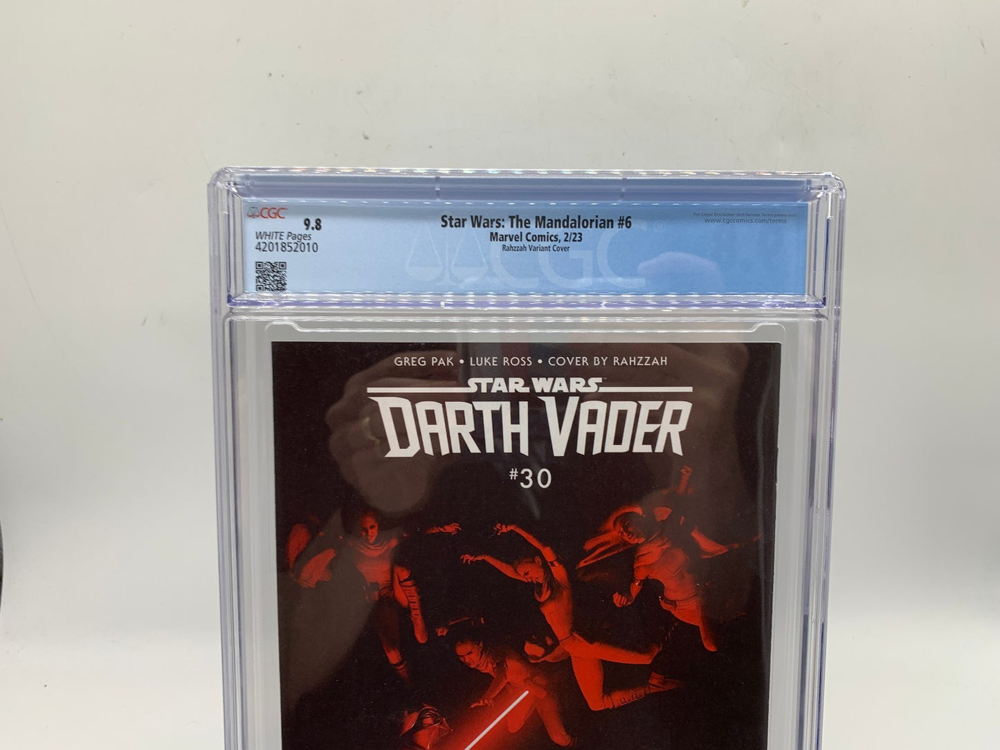 Star Wars The Mandalorian #6 CGC 9.8 Rahzzah 1:50 1st appearance of Burg