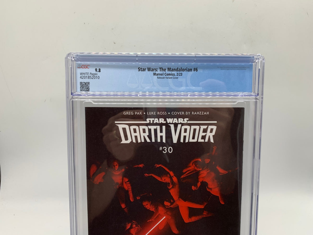 Star Wars The Mandalorian #6 CGC 9.8 Rahzzah 1:50 1st appearance of Burg