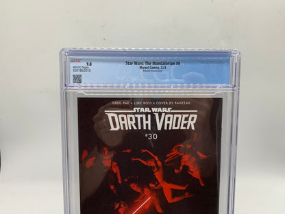 Star Wars The Mandalorian #6 CGC 9.8 Rahzzah 1:50 1st appearance of Burg