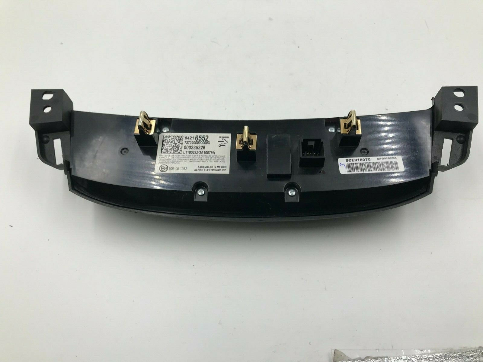 2013-2018 Chevrolet Traverse AC Heater Climate Control C04B61011