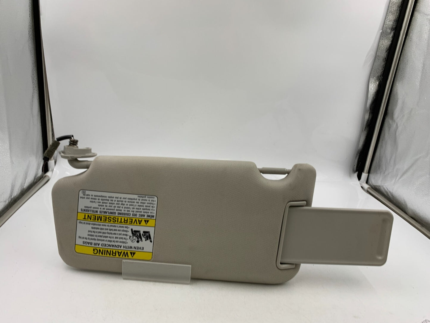 2010-2014 Subaru Legacy Passenger Sun Visor Gray Illuminated OEM D04B56001