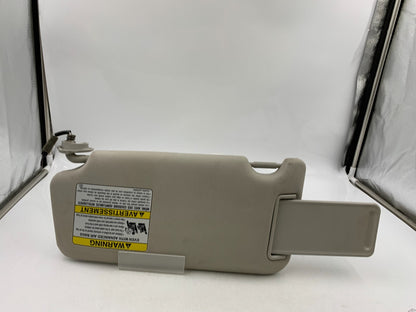 2010-2014 Subaru Legacy Passenger Sun Visor Gray Illuminated OEM D04B56001