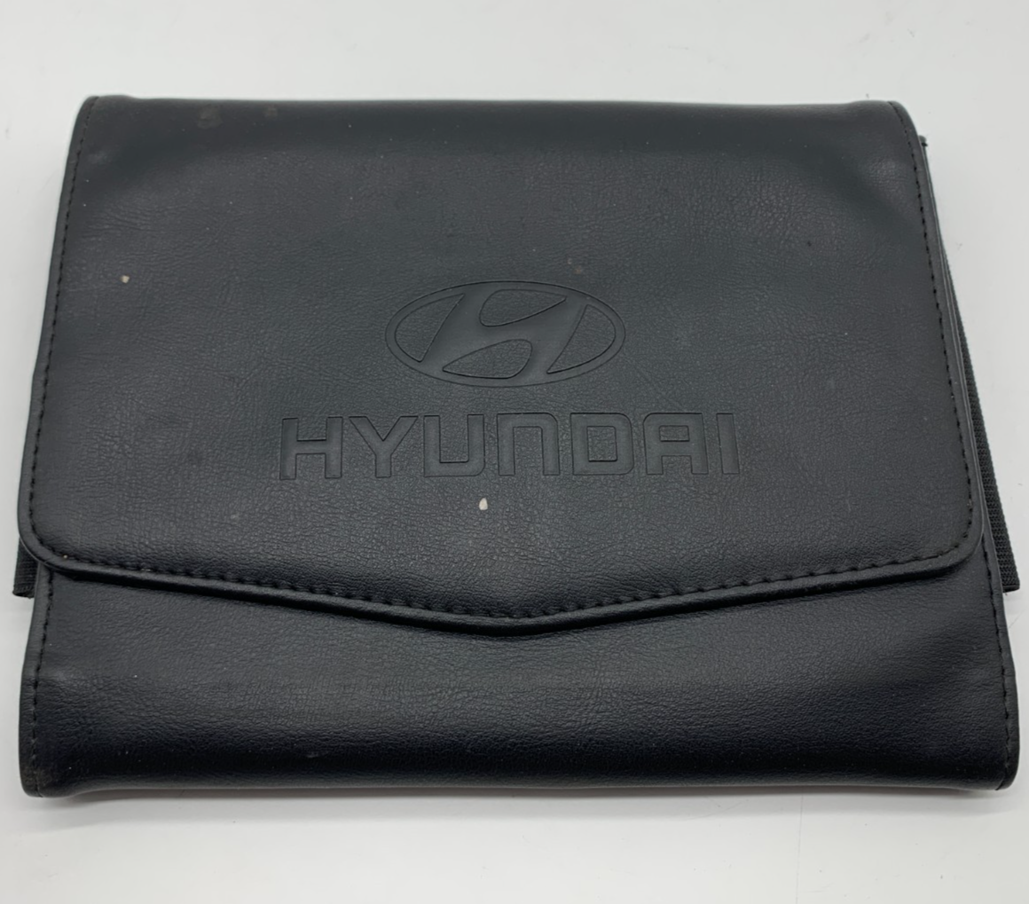 Hyundai Owners Manual Case Only OEM C01B52003