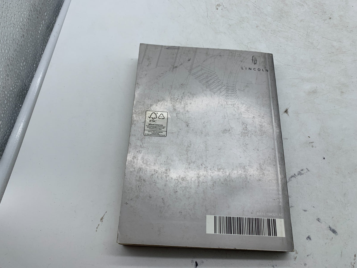 2011 Lincoln MKT Owners Manual Set with Case OEM R01B16004
