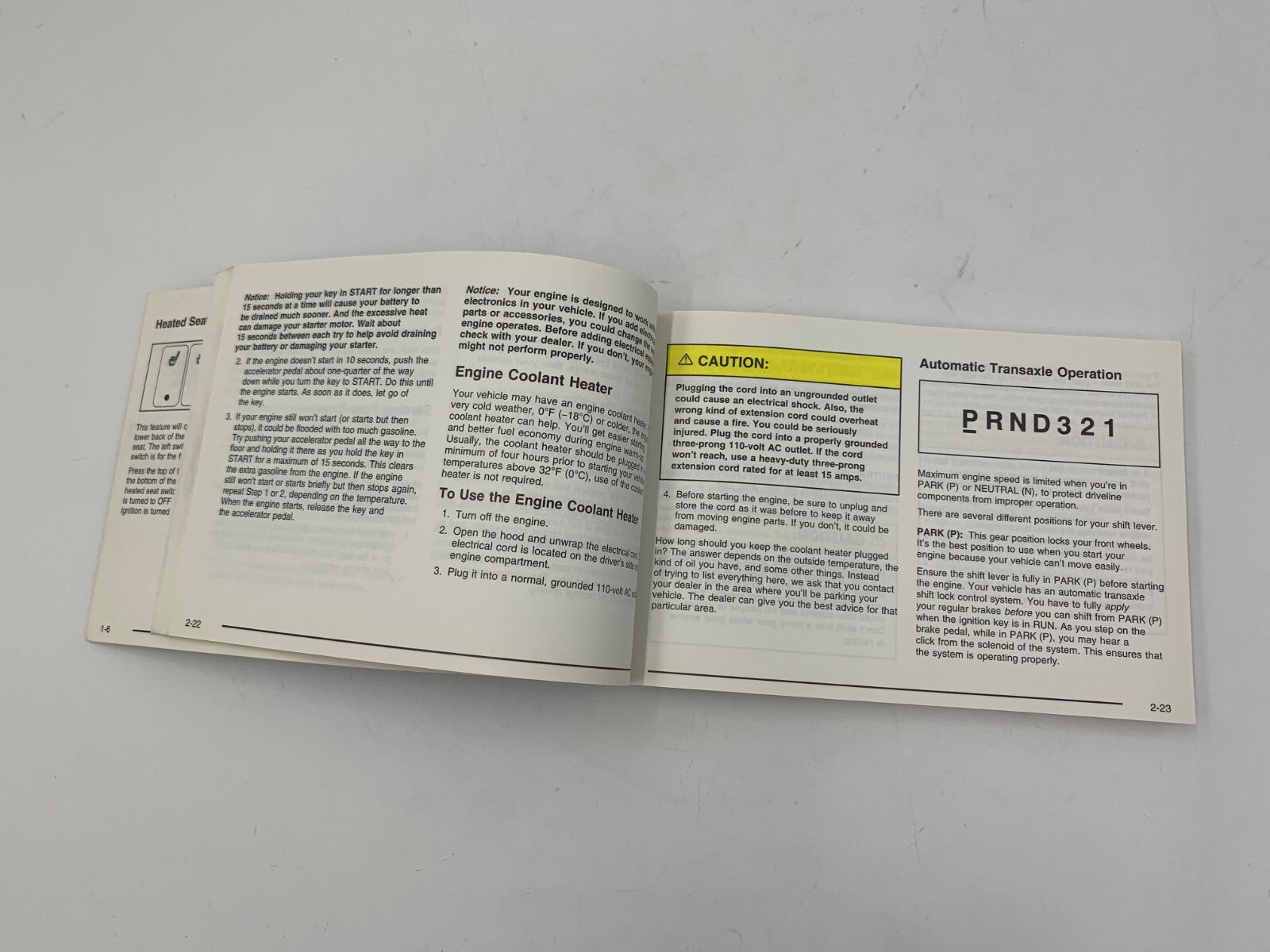2003 Buick Rendezvous Owners Manual Set OEM