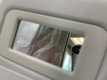 2008-2016 Smart Fortwo Passenger Sun Visor Gray OEM E02B64004