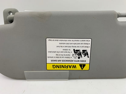 2007-2009 Mazda 3 Passenger Sun Visor Gray OEM D04B57005