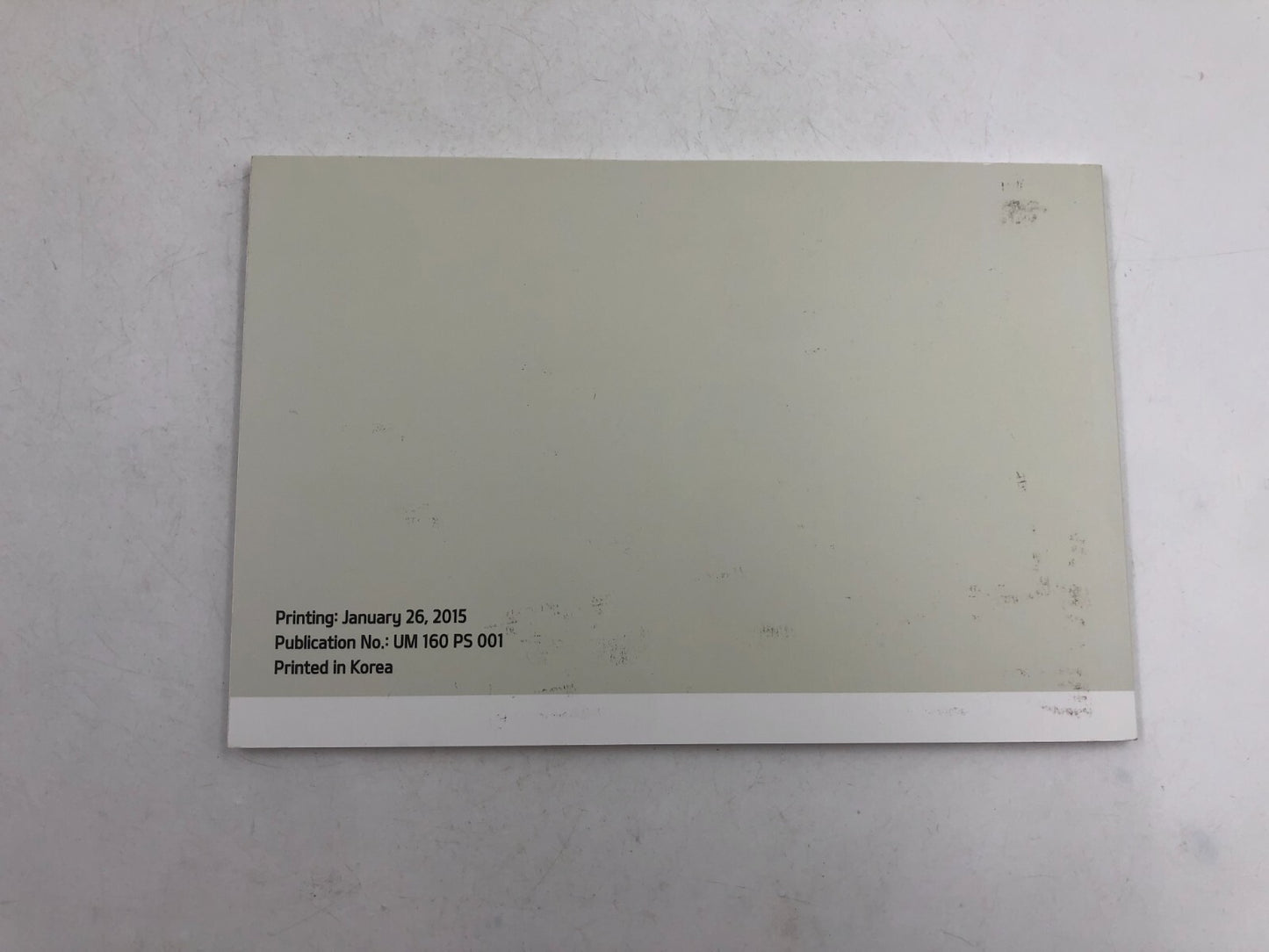 2016 Kia Optima Owners Manual Set with Case OEM D03B27020