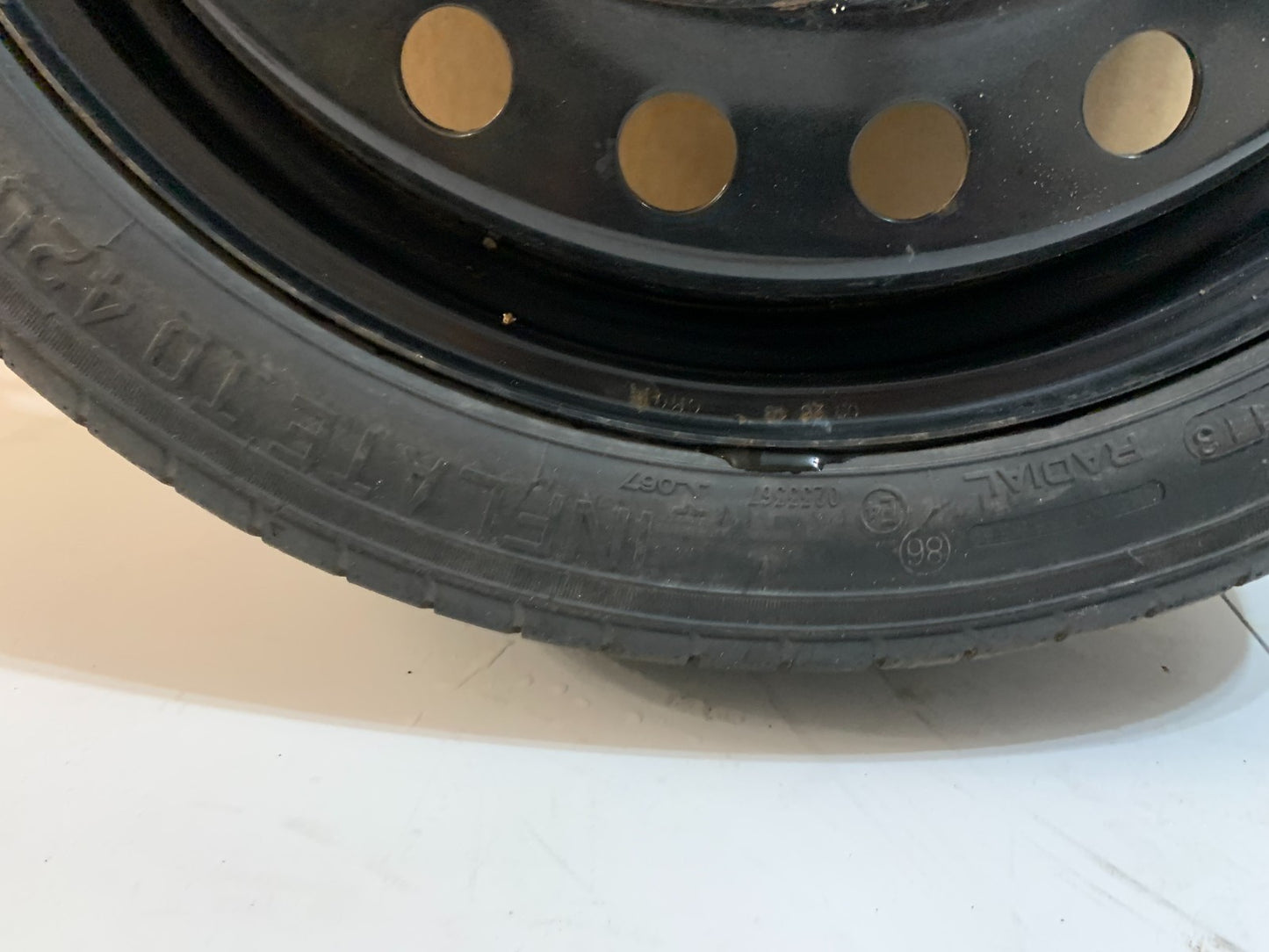 2010-2016 Buick Lacrosse 17" Spare Tire Compact Donut T125/70R17
