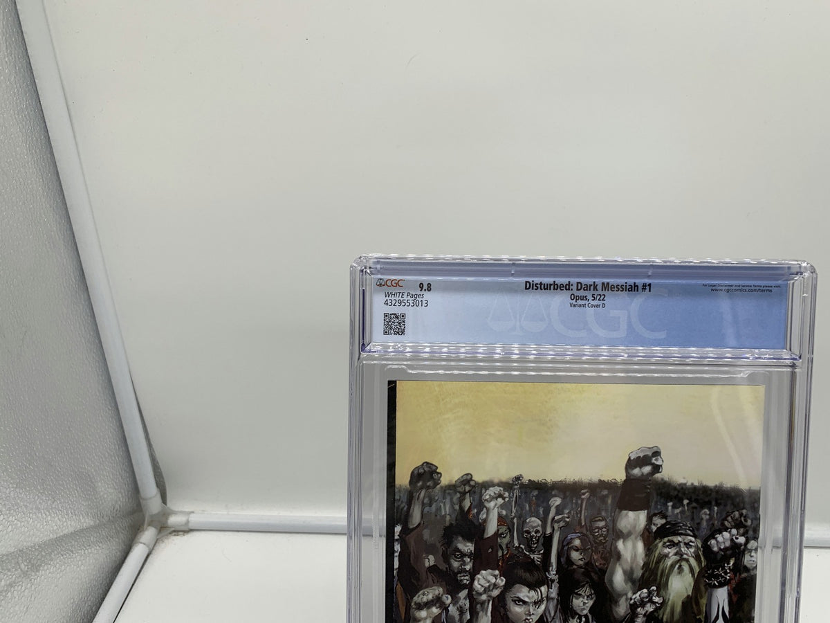 Disturbed Dark Messiah #1 CGC 9.8 Todd McFarlane Greg Capullo Cover