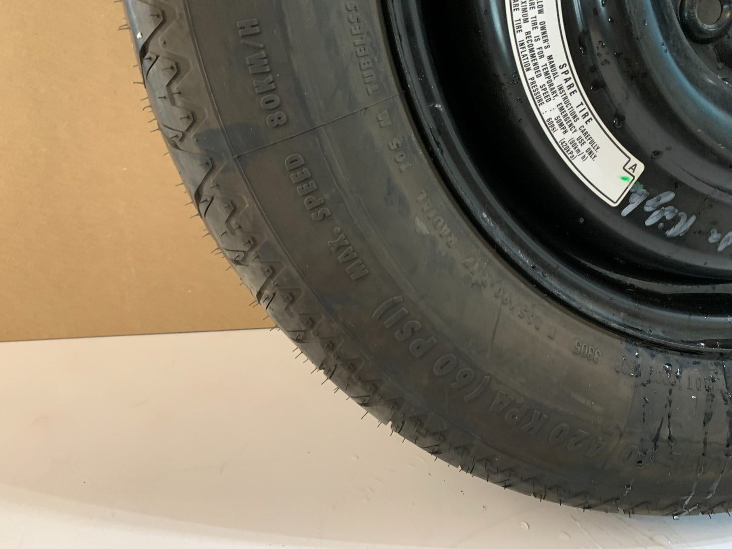 2006-2014 2017-2025 Honda Ridgeline  17" Spare Tire Wheel Compac Donut T16590R17