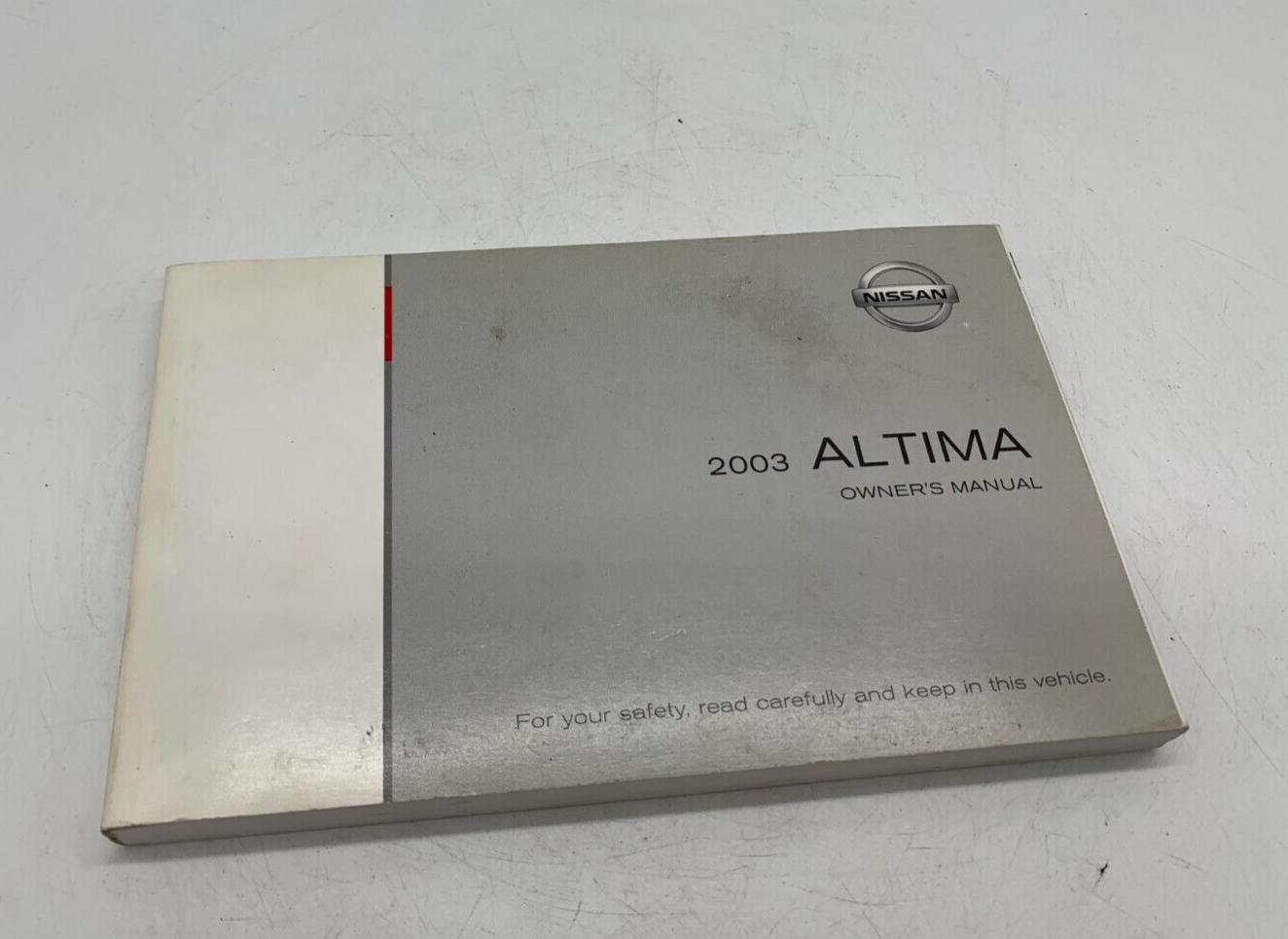 2003 Nissan Altima Owners Manual OEM B02B39011