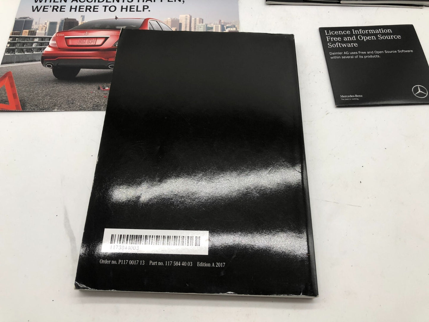 2017 Mercedes-Benz CLA Owners Manual Set with Case OEM D02B03008