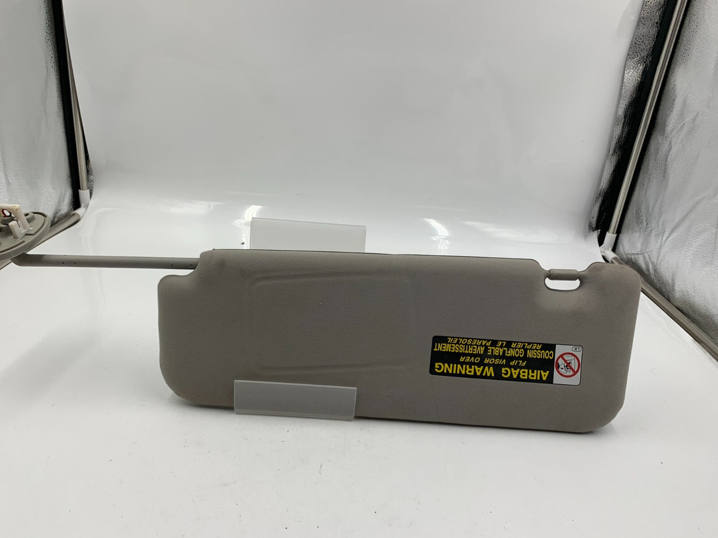 2007-2009 Lexus ES350 Passenger Sun Visor Gray Illuminated OEM B04B44026