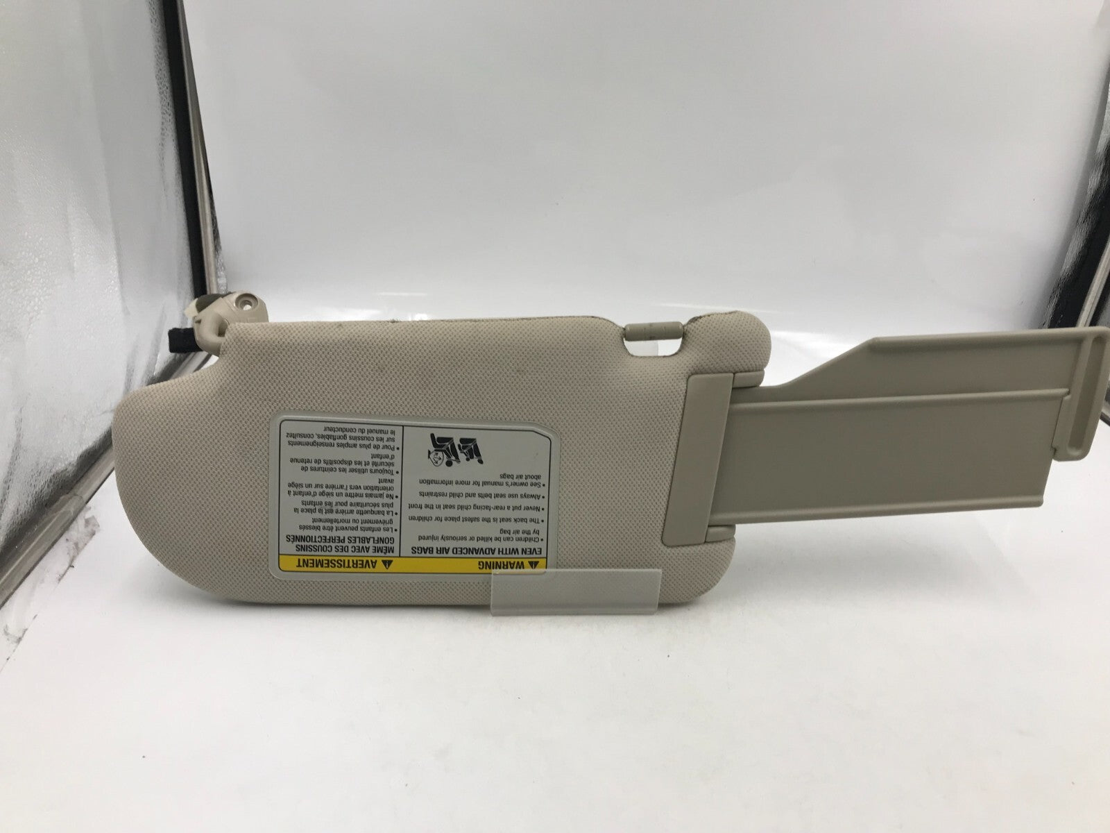 2006-2010 Infinti M35 Passenger Sun Visor Gray Illuminated OEM C04B48013