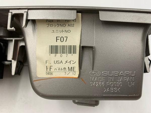 2009-2010 Subaru Forester Master Power Window Switch OEM N01B39010