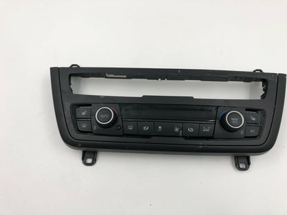 2012-2014 BMW 328i AC Heater Climate Control Unit OEM A02B17024
