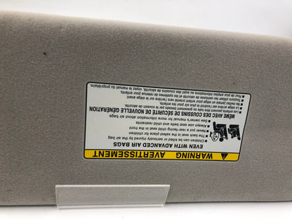 2002-2006 Toyota Camry Passenger Sun Visor Gray OEM C03B07083