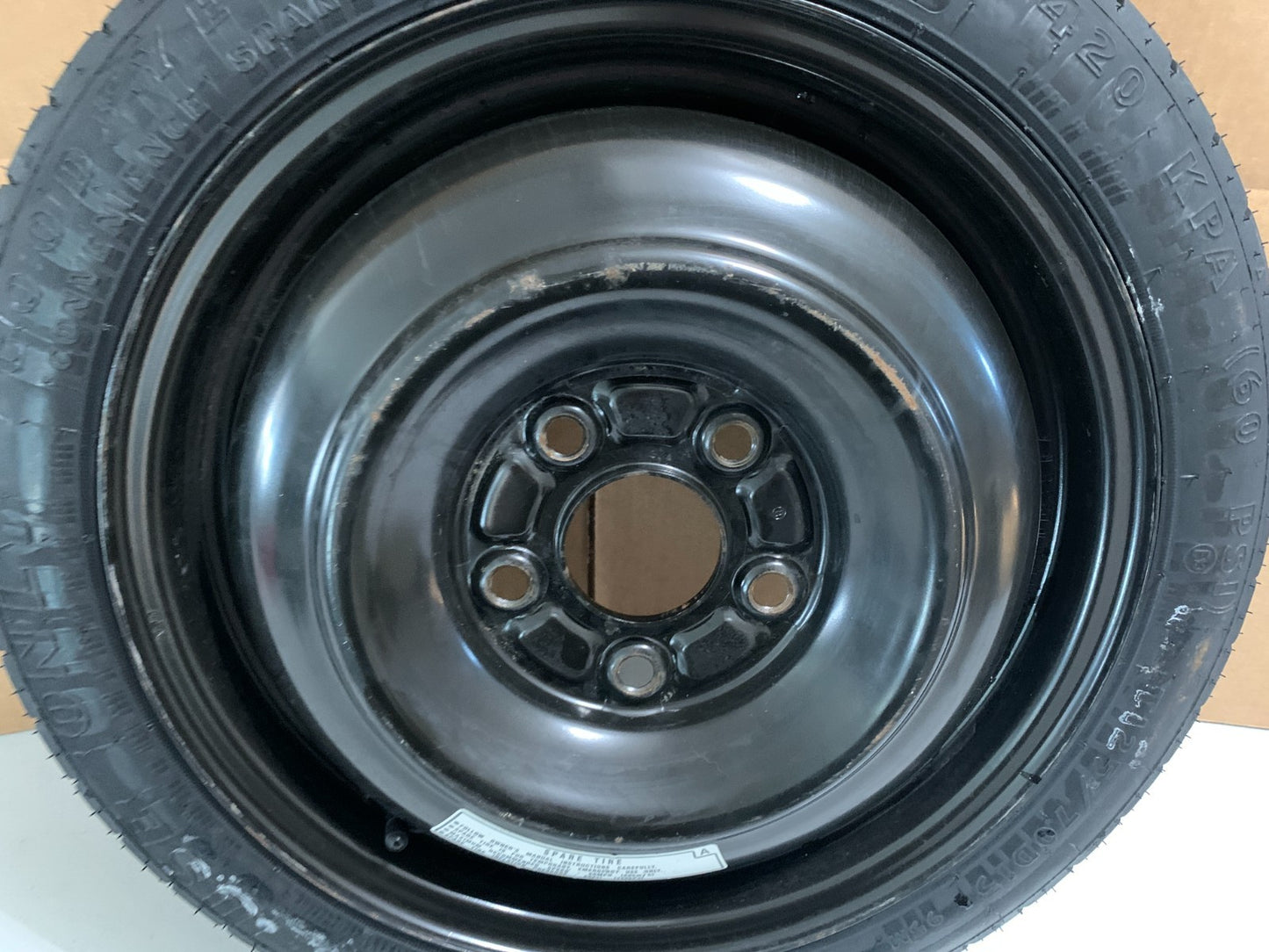 2016-2021 Honda Civic 15" Spare Tire Compact Donut OEM T125/70D15 Emergency