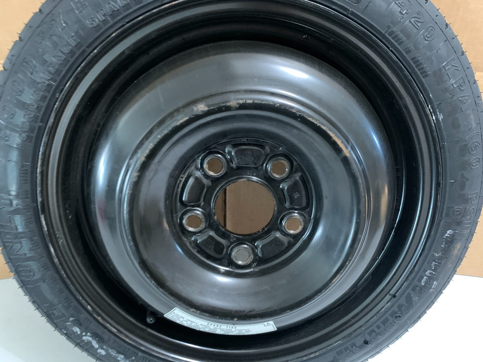 2016-2021 Honda Civic 15" Spare Tire Compact Donut OEM T125/70D15 Emergency