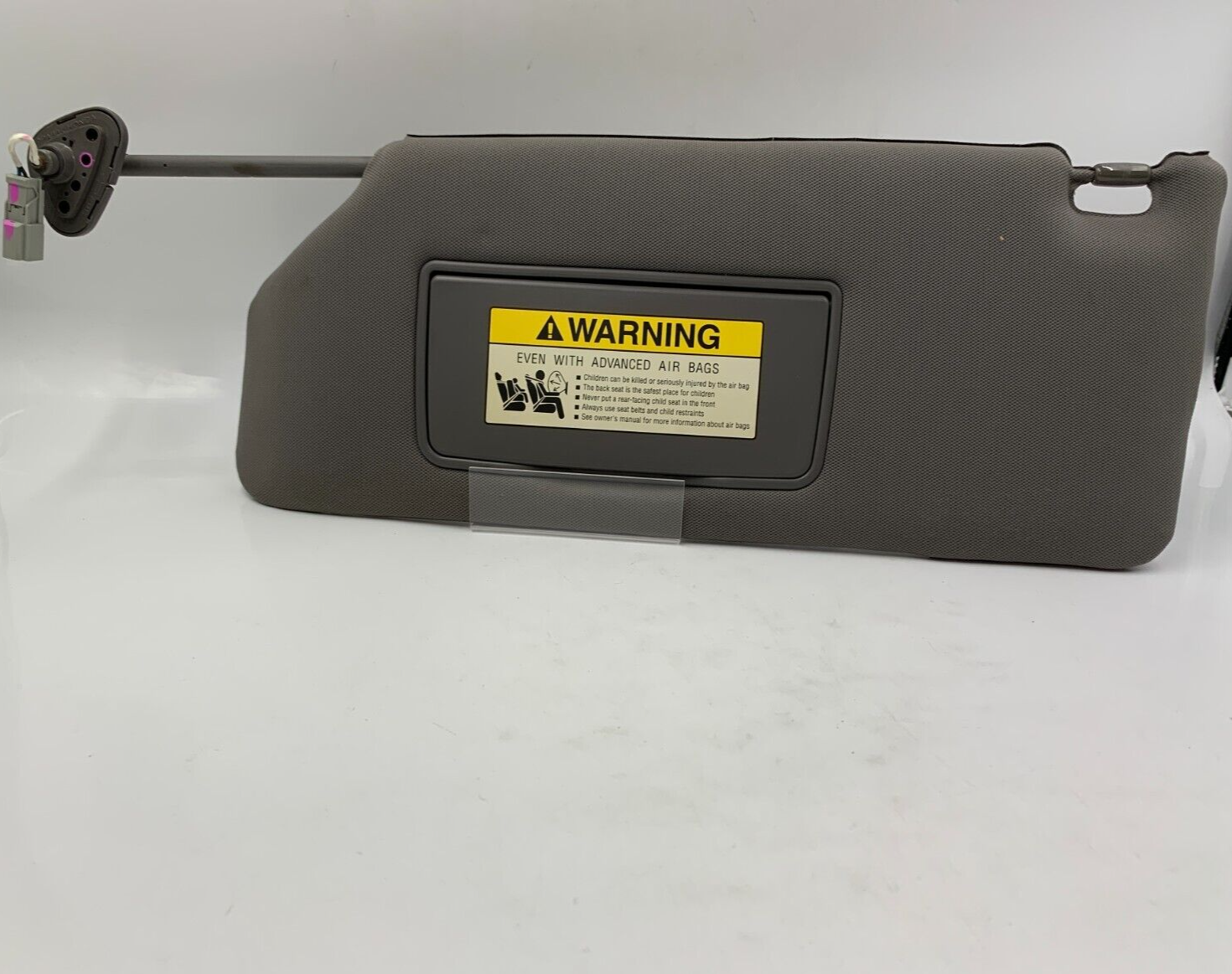 2006-2010 Honda Odyssey Driver Sun Visor Gray Illuminated OEM D02B28062