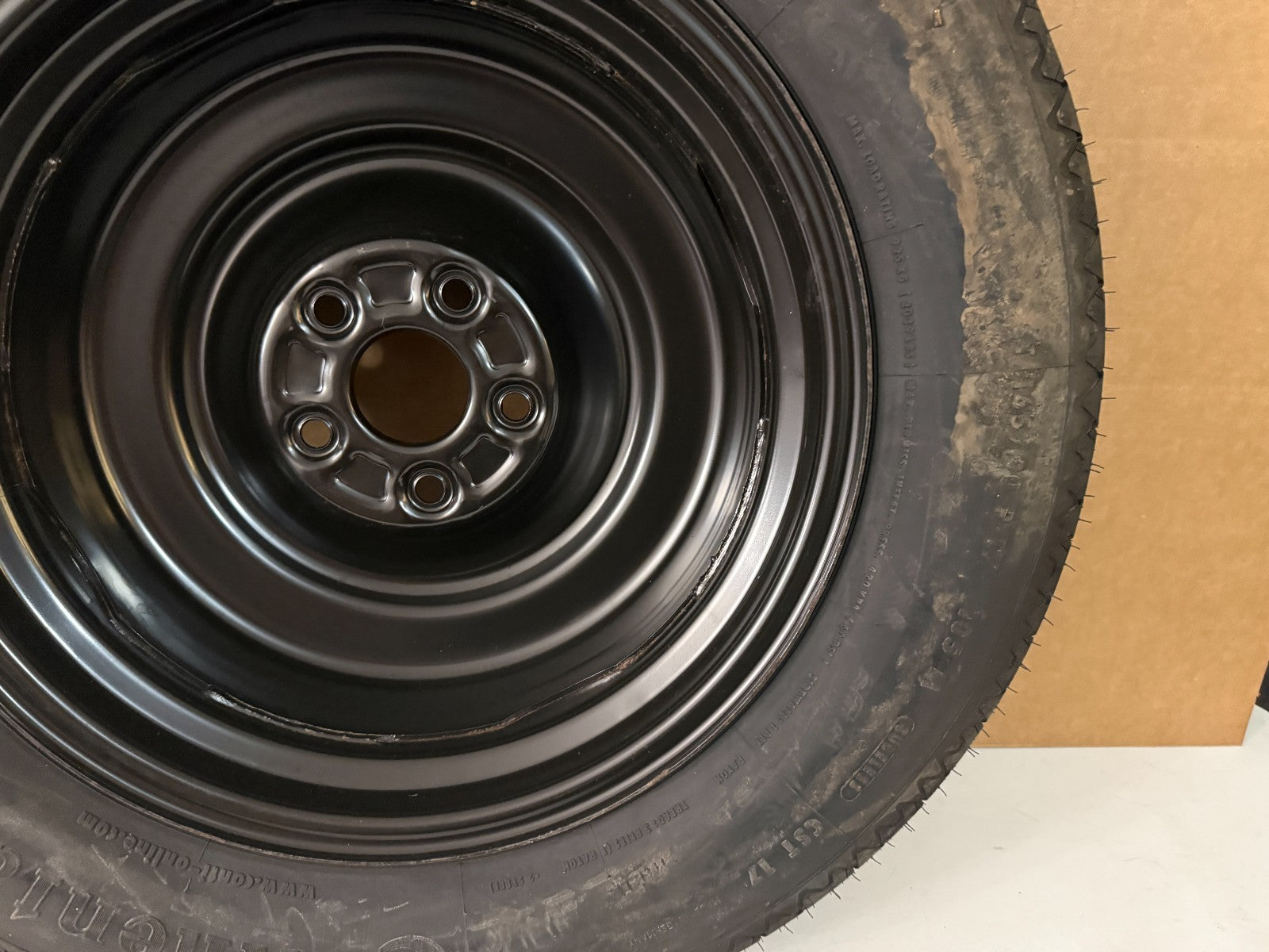 2006-2014 2017-2025 Honda Ridgeline  17" Spare Tire Wheel Compac Donut T16590R17