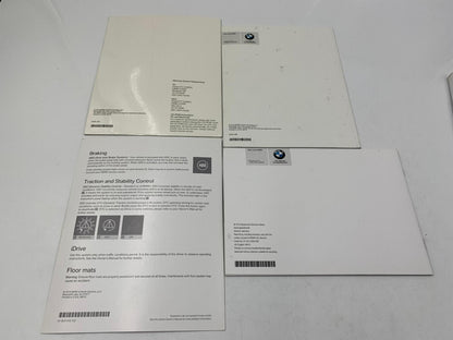 2011 BMW 550i Sedan Owners Manual Set with Case OEM D02B08045