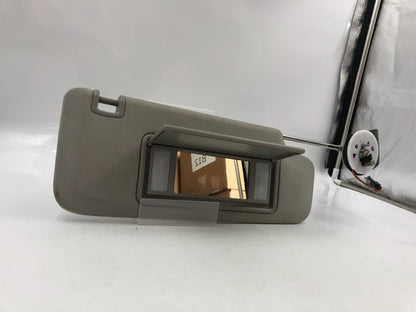 2013-2016 Chevrolet Malibu Passenger Sun Visor Gray Illuminated OEM A03B47044