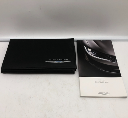 2015 Chrysler 200 Owners Manual with Case OEM A01B26004