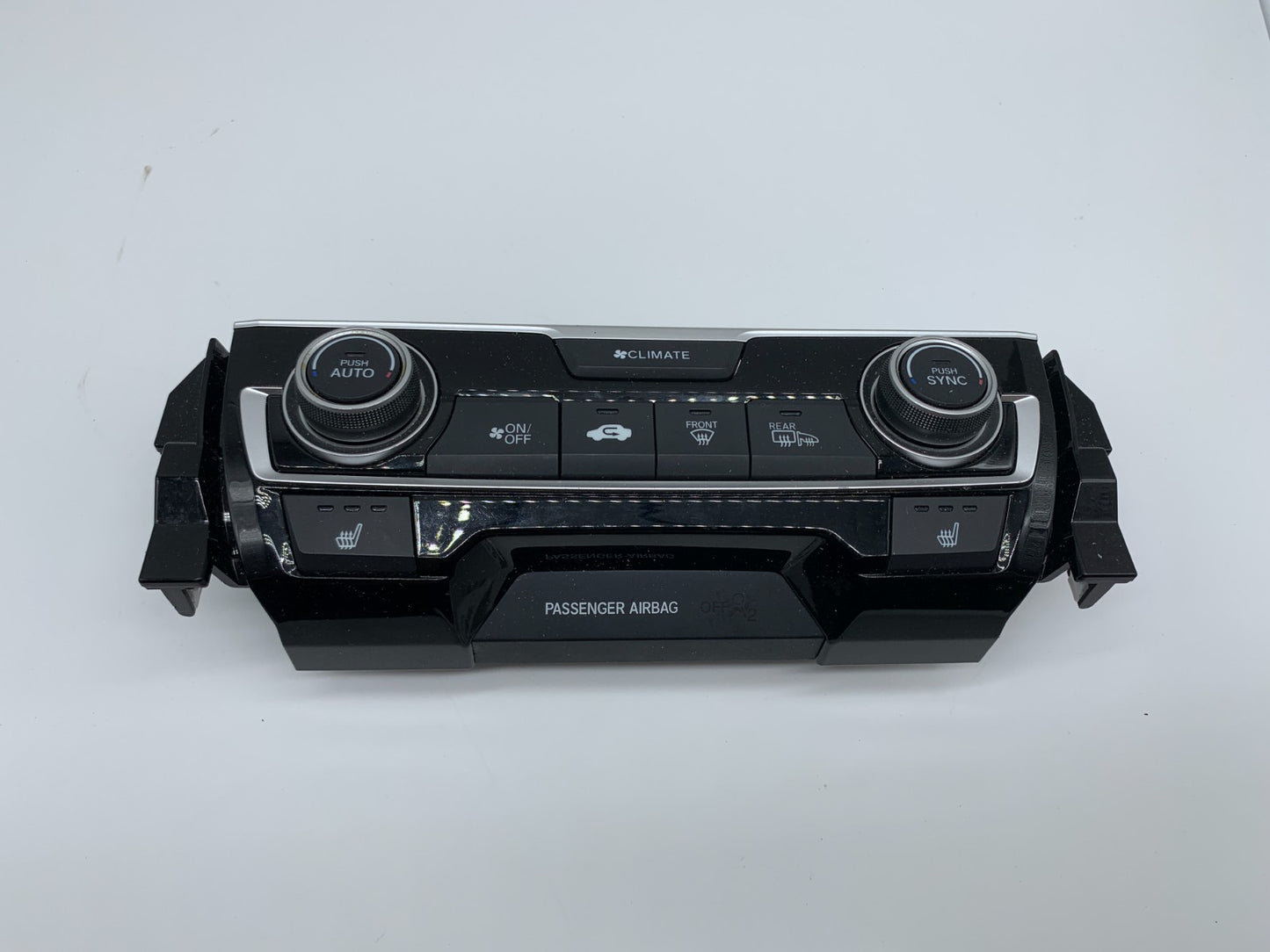 2016-2018 Honda Civic AC Heater Climate Control Unit OEM C04B51007