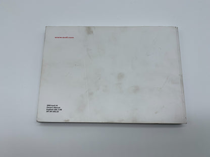 2009 Audi A4 Sedan Owners Manual OEM B01B48046