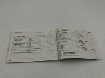 1997 Mazda 626 Owners Manual OEM C03B69022