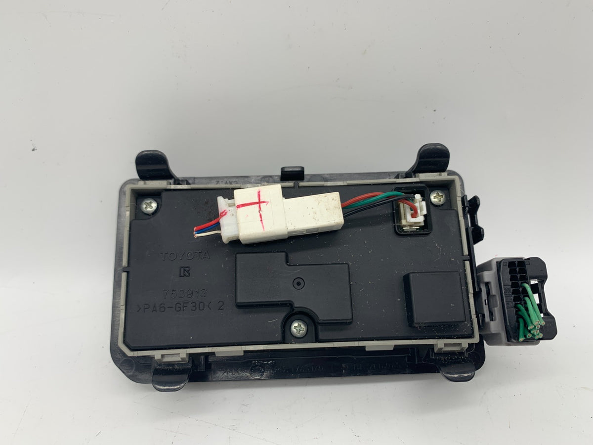 2011-2014 Toyota Sienna Rear Manual Climate Control AC Heater Roof Mount OEM